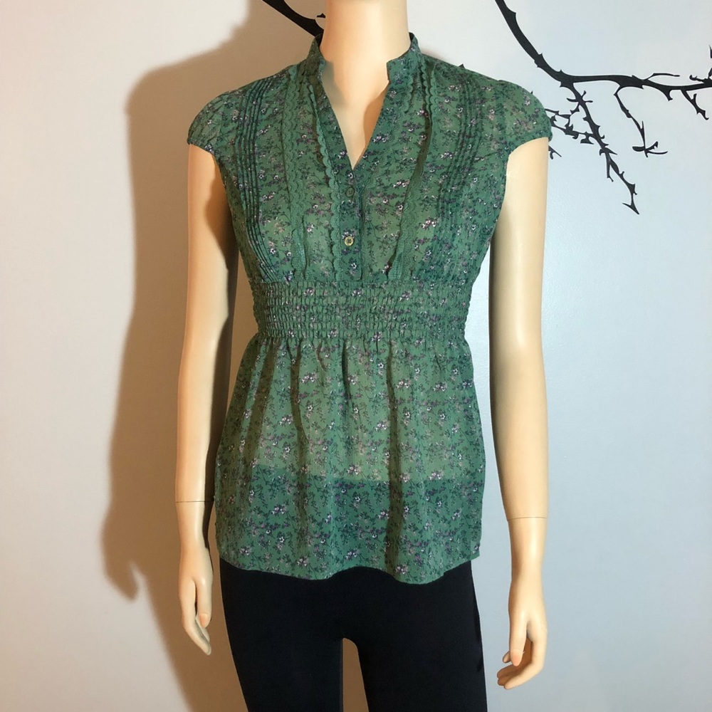 CANDIES Sheer Blouse